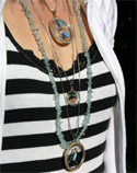 photo of array of CQR - Crystal Quantum Amulets