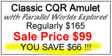 Classic Amulet with Parallel Worlds Explored book, a value of $165, sale price $99, you save $99