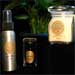 The Dragon's Blood Aromatic Bath Salts & Accessories Set