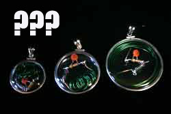 photo of array of CQR - Crystal Quantum Amulets