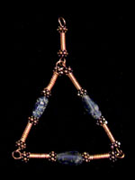 Ancient Roman Blue Cobalt Glass 100 B.C. – 100 A.D.