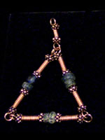 Ancient Blue Cobalt Glass, Jerusalem 100 A.D.