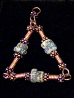 Ancient Blue Cobalt Glass